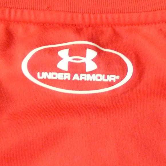 Under Armour Mens Large Short Sleeve Red T-Shirt - Picture 5 of 5